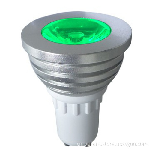 IR Remote Control16-color E27 rgb led spot light,4w (AC 100-240V)